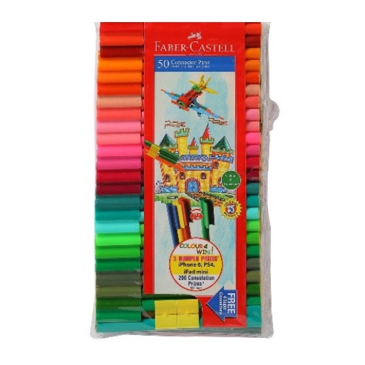 Faber-Castell Connector Sketch Pens Sets -(10,15,20 50) shades