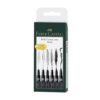 Faber Castell Pitt Artist Pen Set of 6